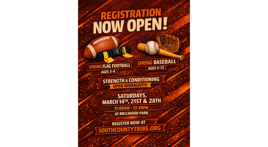 2026 Spring Registration is OPEN! Join the Tribe!